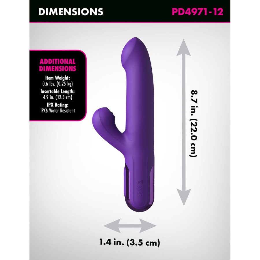 G-Punkt Vibrator Pipedream Fantasy for her Lilla #7