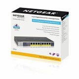 Switch til netv�rket med kontaktskab Netgear GS108PP-100EUS 16 Gbps #5