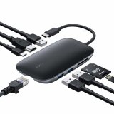 USB Hub Aukey CB-C71 Sort 100 W #2