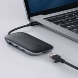 USB Hub Aukey CB-C71 Sort 100 W #4