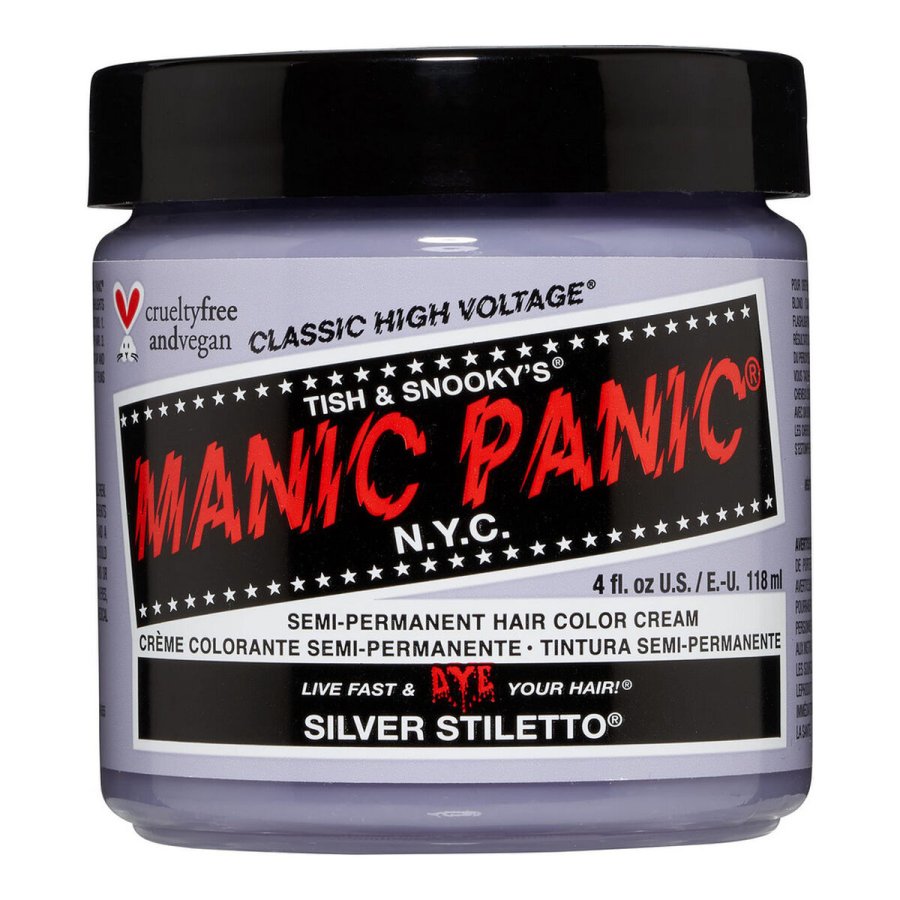 Permanent Farve Classic Manic Panic 612600110067 Silver Stiletto (118 ml) #1