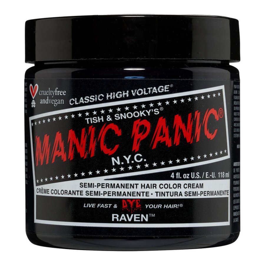Permanent Farve Classic Manic Panic HCR 11007 raven (118 ml) #1