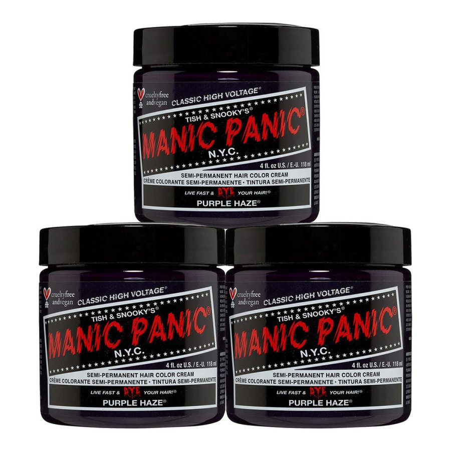 Permanent Farve Classic Manic Panic HCR 11024 Purrple Haze (118 ml) #2