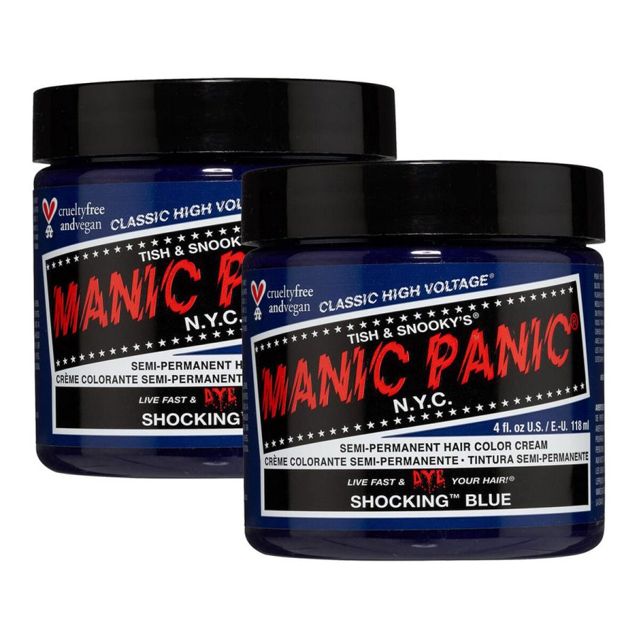 Permanent Farve Classic Manic Panic HCR 11028 Shocking Blue (118 ml) #2