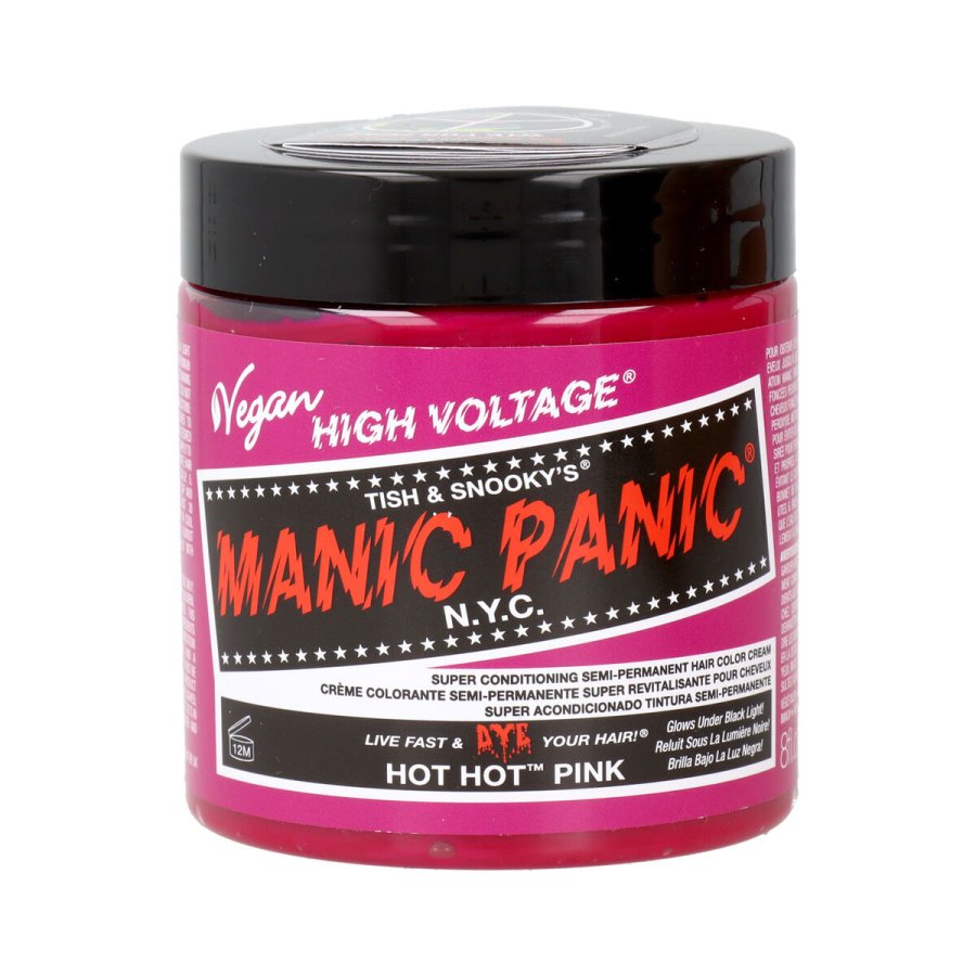 Semi-permanent Farve Manic Panic Panic High Pink (237 ml) #1