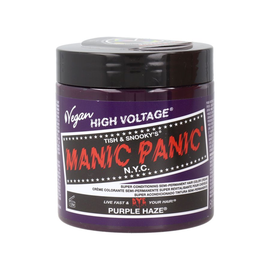 Semi-permanent Farve Manic Panic Panic High Lilla Vegansk (237 ml) #1