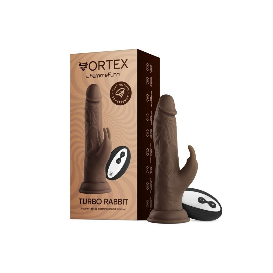 Realistisk Dildo FemmeFunn Brun #5