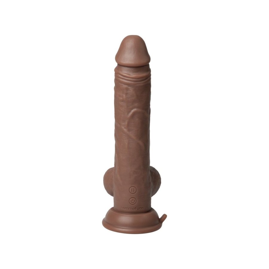 Realistisk Dildo FemmeFunn Brun #9