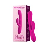 Dual Stimulation Vibe FemmeFunn Ultra Rabbit Pink #2