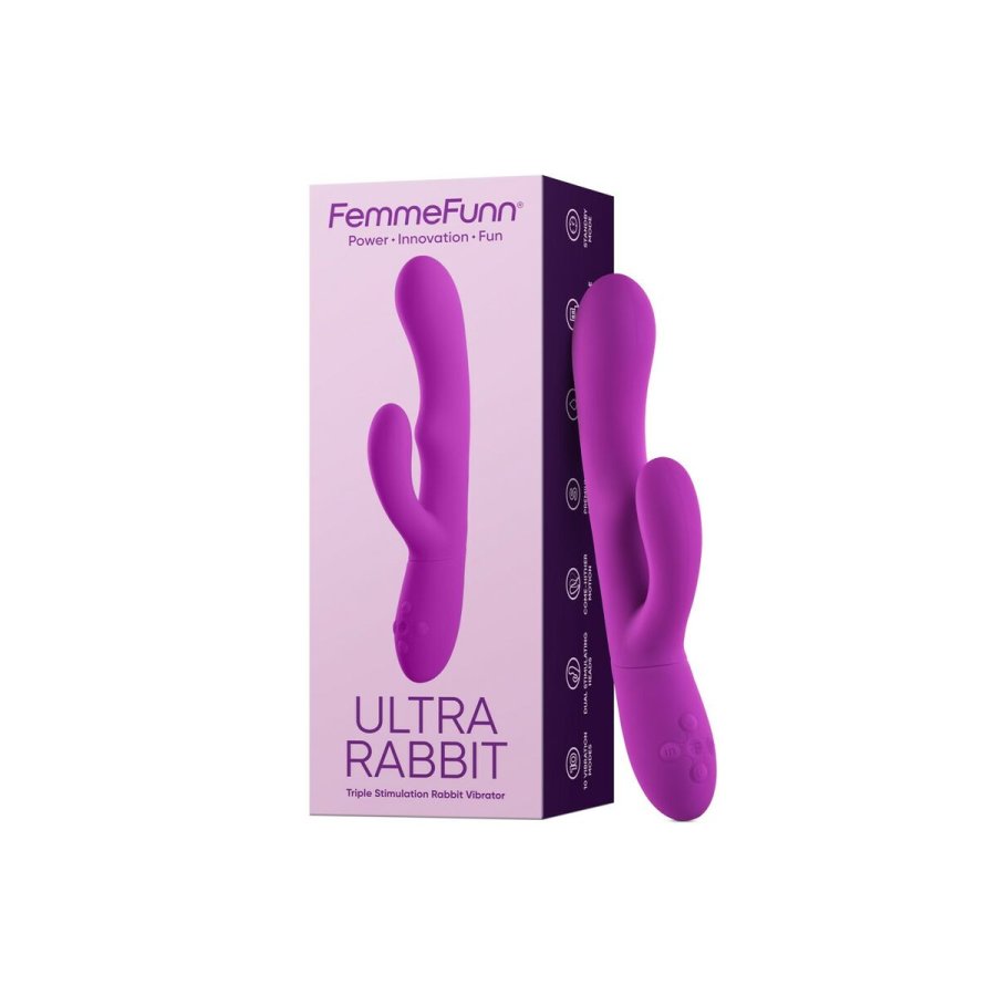 Dual Stimulation Vibe FemmeFunn Ultra Rabbit Lilla #2