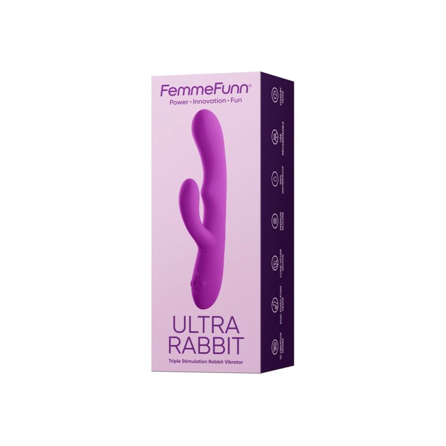 Dual Stimulation Vibe FemmeFunn Ultra Rabbit Lilla #7