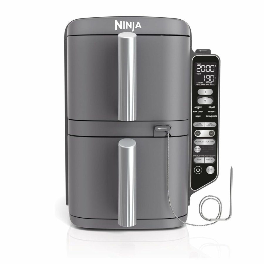 Varmluftsfrituregryde NINJA SL451EU Sort 2470 w 9,5 L #2