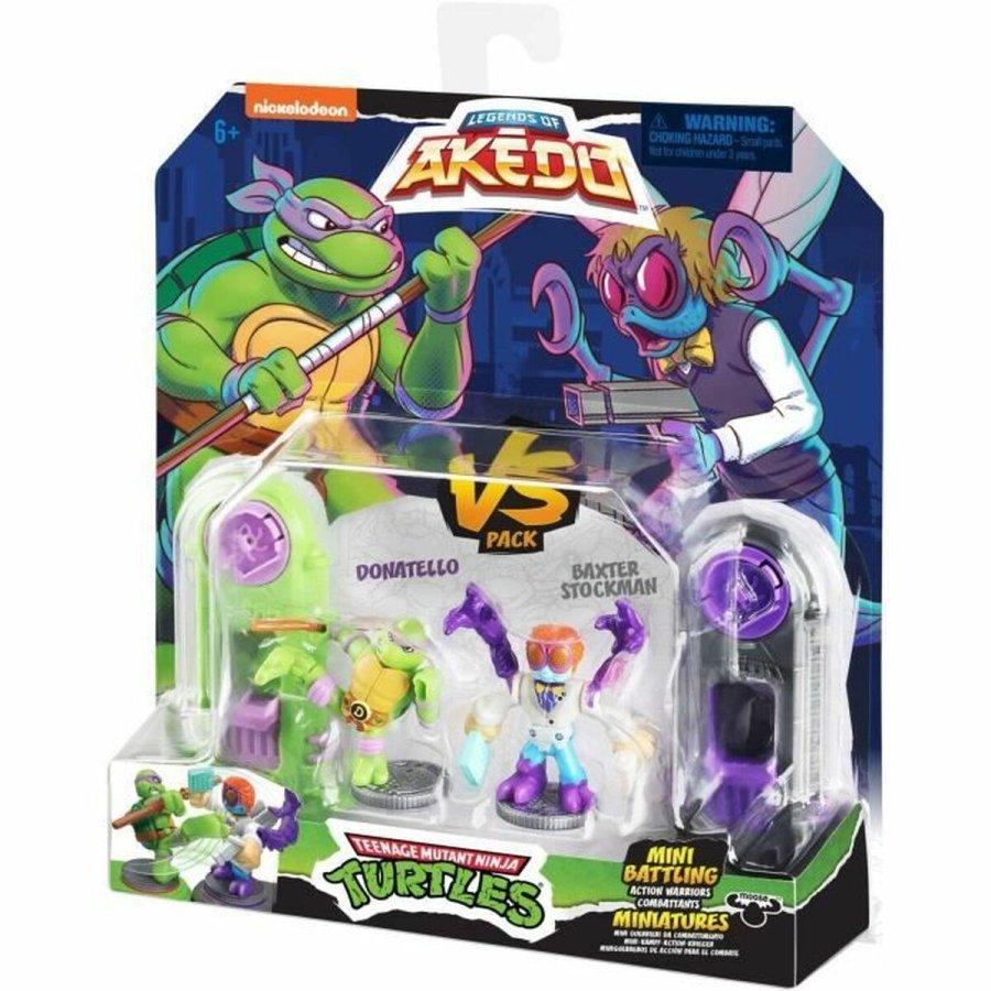 Kampfigurer Teenage Mutant Ninja Turtles Legends of Akedo: Donatello vs Baxter Stockman #6