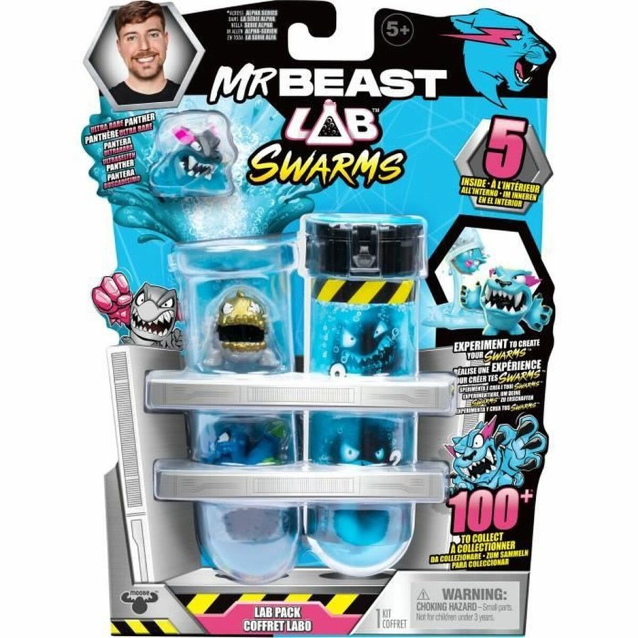 Samlet figur Moose Toys MrBeast Lab Swarms #1