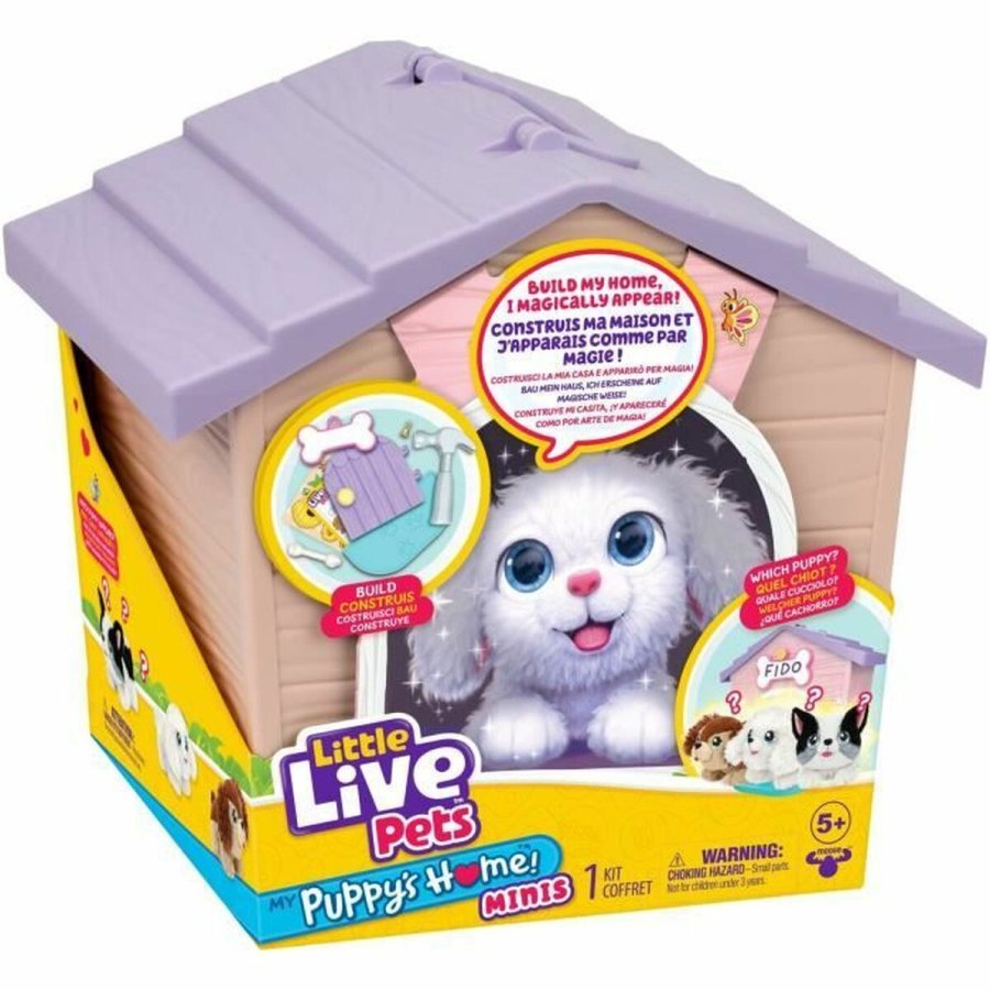 Bamse Little Live Pets Surprise Niche Pink plys Fr Hund #1