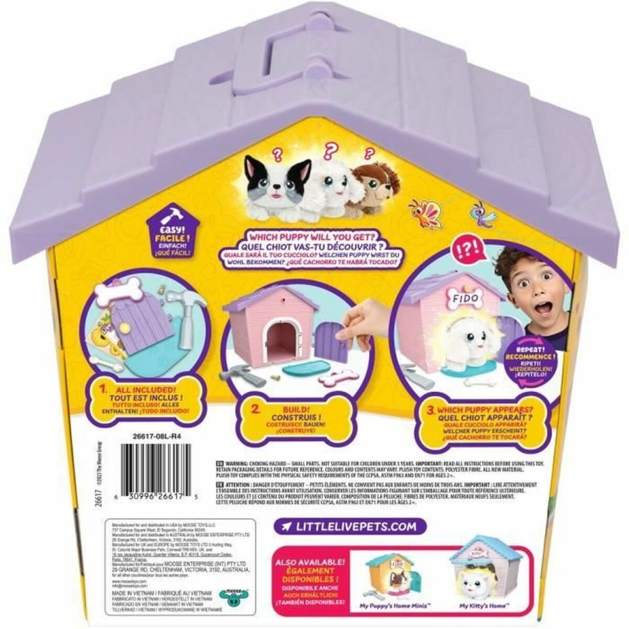 Bamse Little Live Pets Surprise Niche Pink plys Fr Hund #5