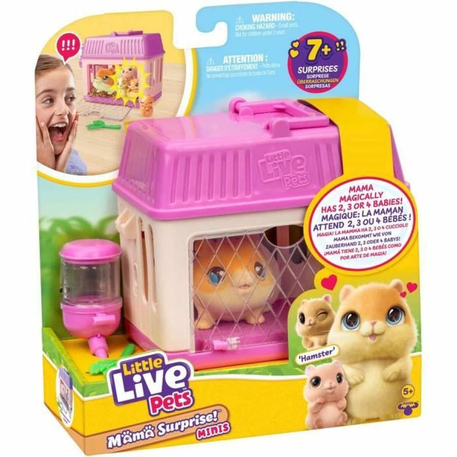 Bamse Little Live Pets Mama Surprise Hamsters Orange plys Hamster #1