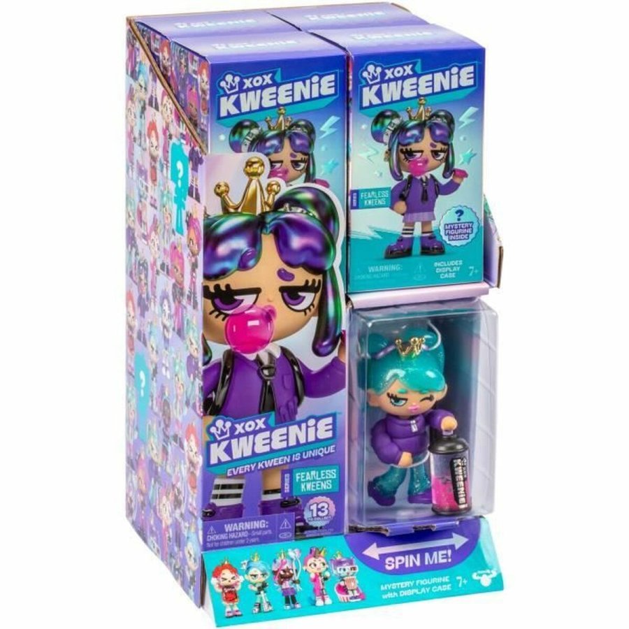 Samlet figur XOX KWEENIE Serie Fearless 13 cm Pige #1