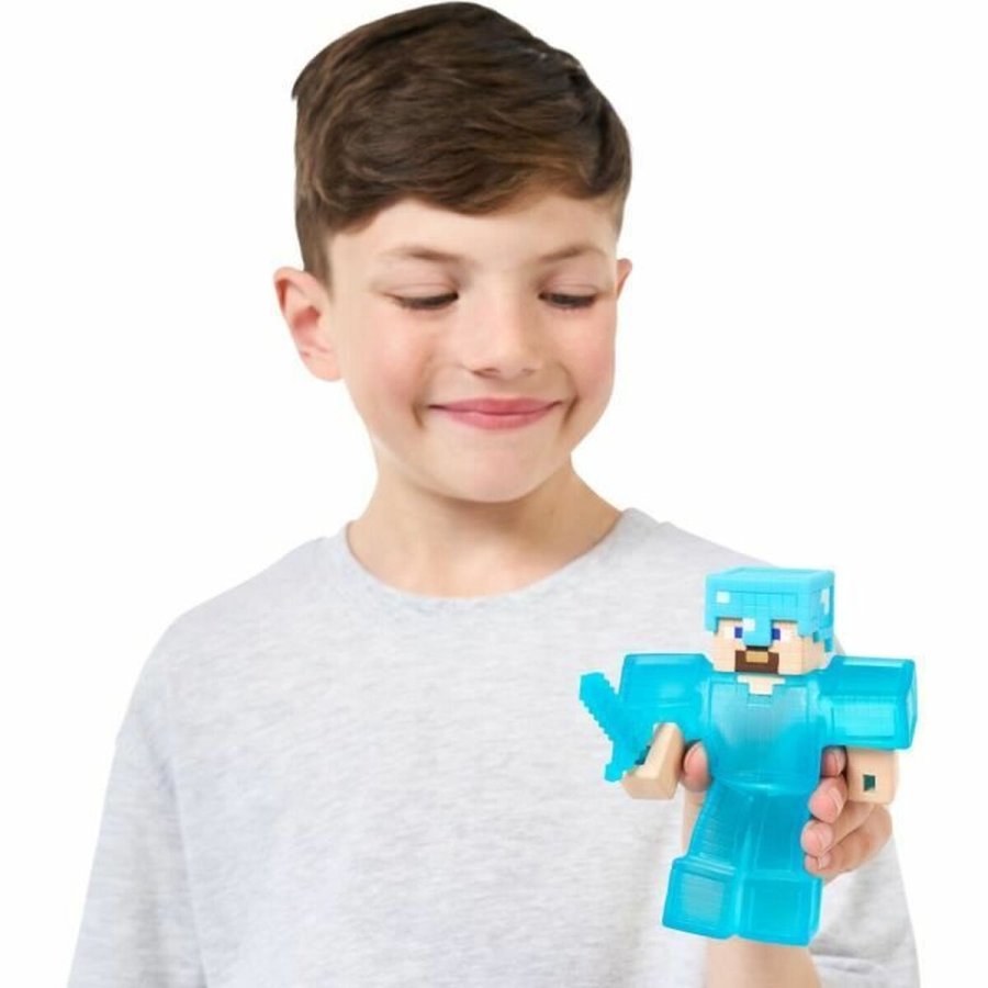 Samlet figur Goo Jit Zu Minecraft Steve #3