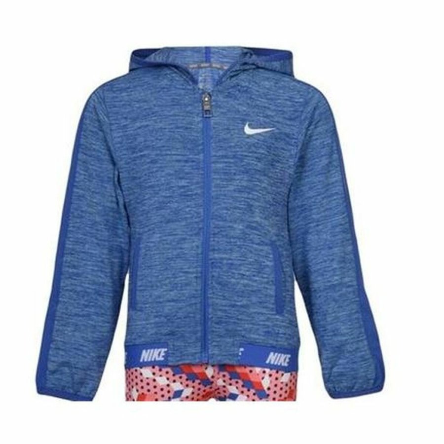 Sweatshirt til B�rn Nike 937-B8Y Bl� #1