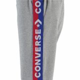 Sport leggins til b�rn Converse Wordmark Taping M�rkegr� #4