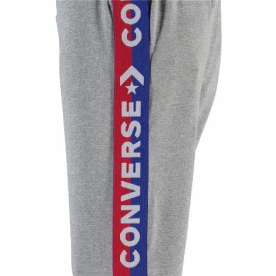 Sport leggins til b�rn Converse Wordmark Taping M�rkegr� #4