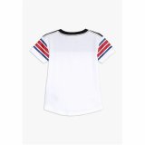 Brne Kortrmet T-shirt Converse Retro Sport Hvid #3