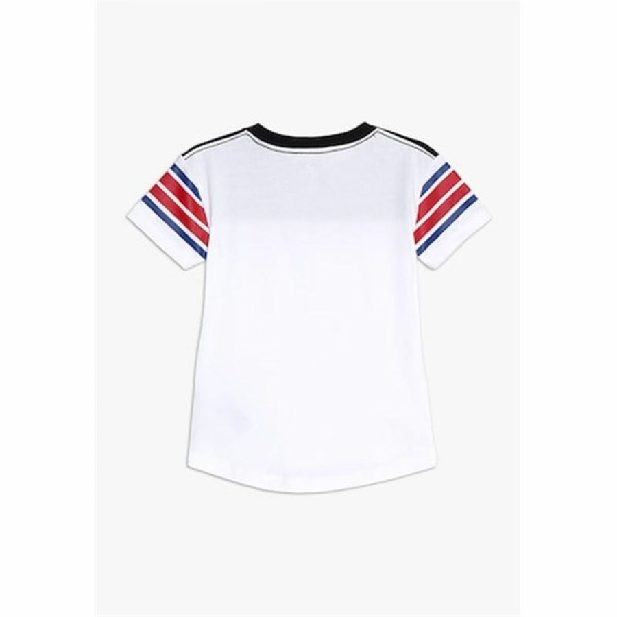 Brne Kortrmet T-shirt Converse Retro Sport Hvid #3