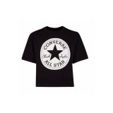 B�rne Kort�rmet T-shirt Converse Signature Chuck Patch Boxy Tee Sort #1