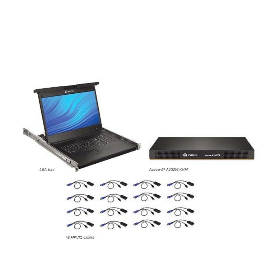 Fast bakke til v�g-rack kabinet Vertiv LRA185KMM16D-001 #1