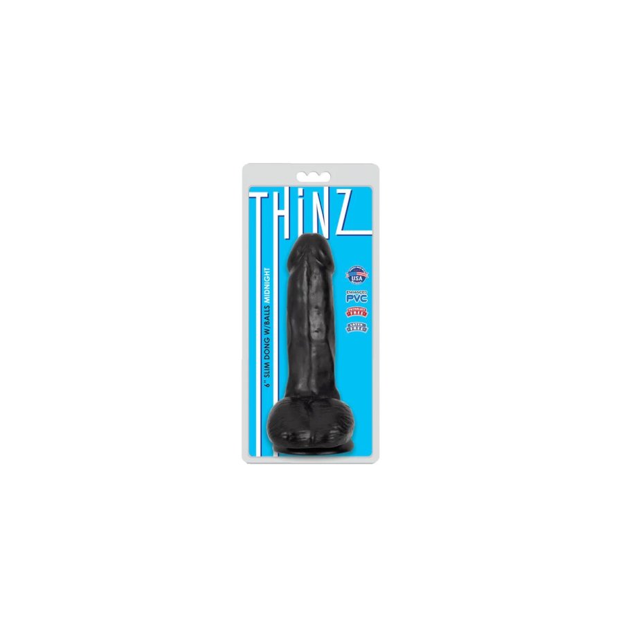 Dildo XR Sort 15,25 cm #3