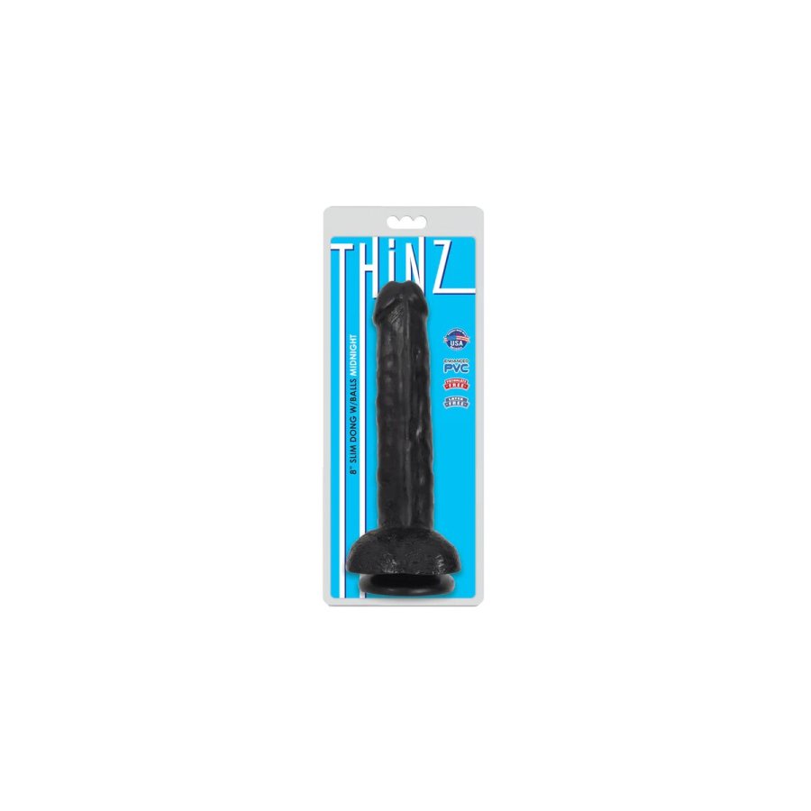 Dildo XR Sort 20,3 cm #3