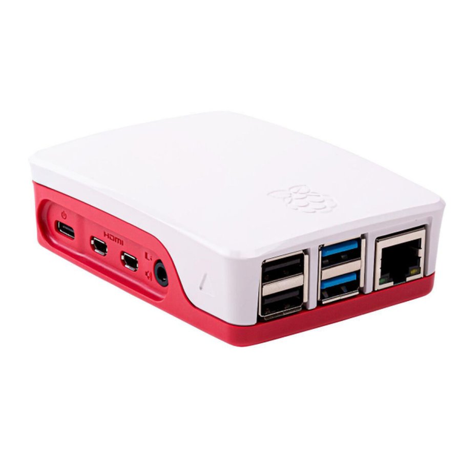 Boks til Raspberry Pi RASPBERRY PI 1876751 Hvid Rd #1