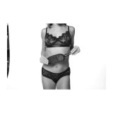 Satin Blind for jenene Sort Sex & Mischief SS10001 #9