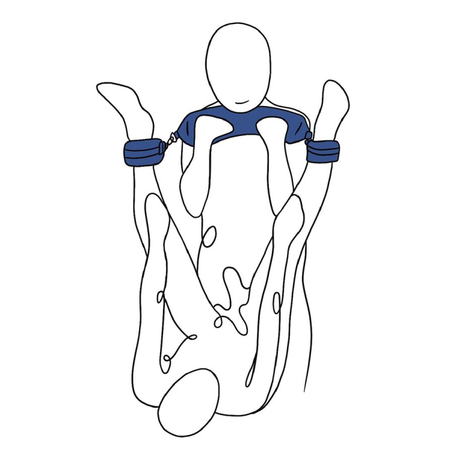 Justerbar Kbe Bondage Kit Sportsheets Pivot #5