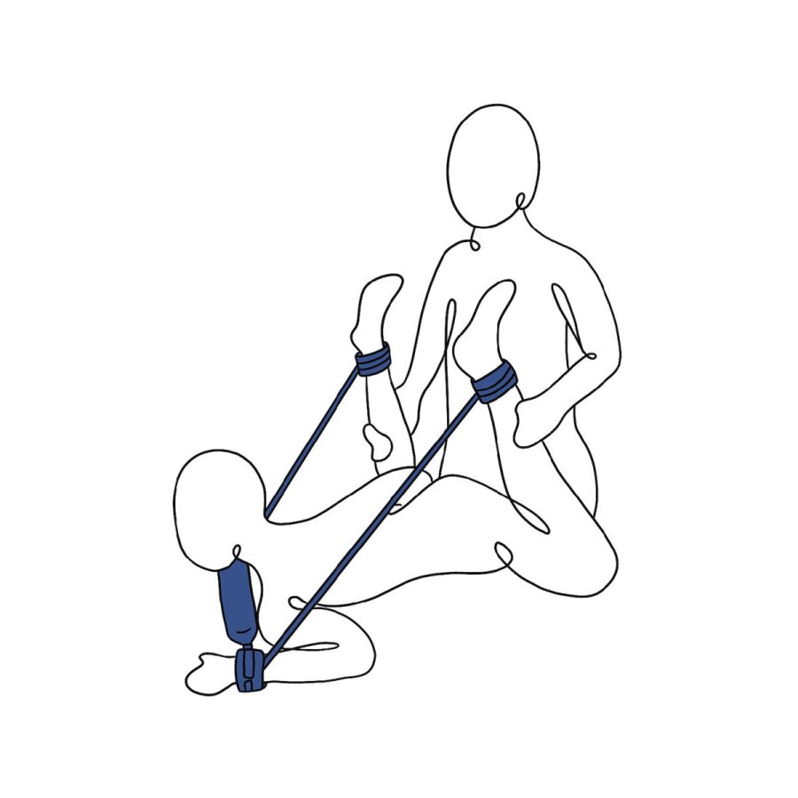 Justerbar Kbe Bondage Kit Sportsheets Pivot #5