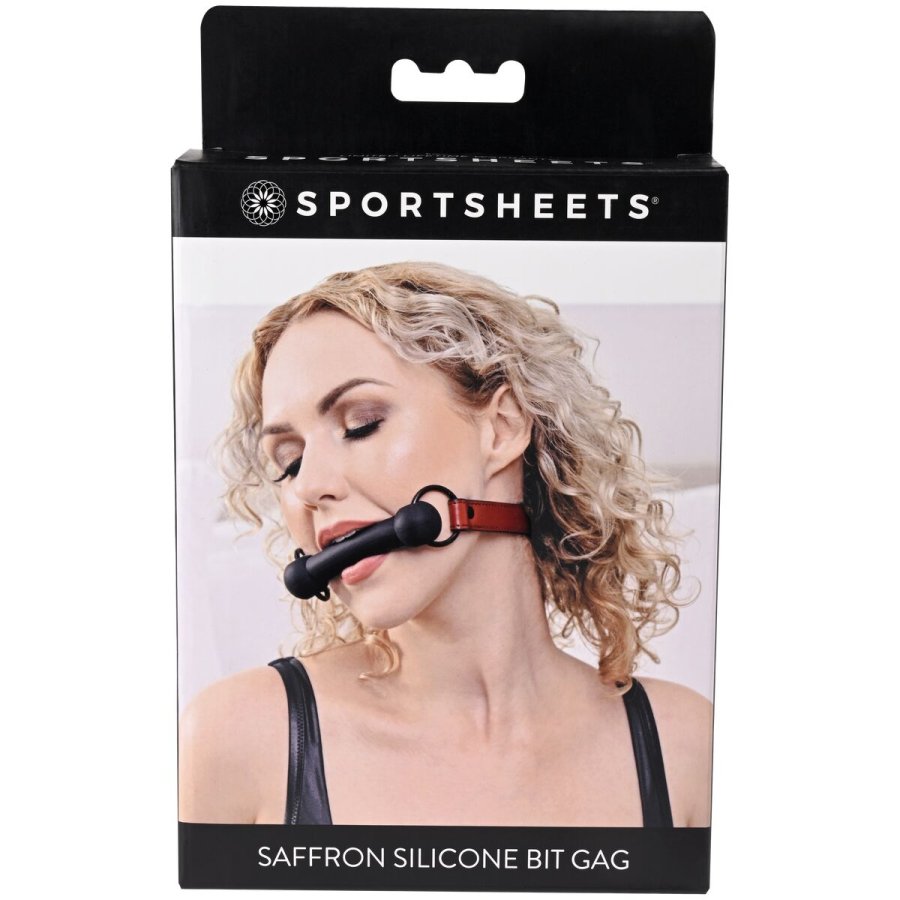 Mund Knebel Sportsheets Bit Sort/Rd #4