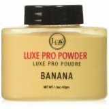 Makeup Tilpasning Puddere J.Cat LUXE PRO POWDER BANANA 42 g #1