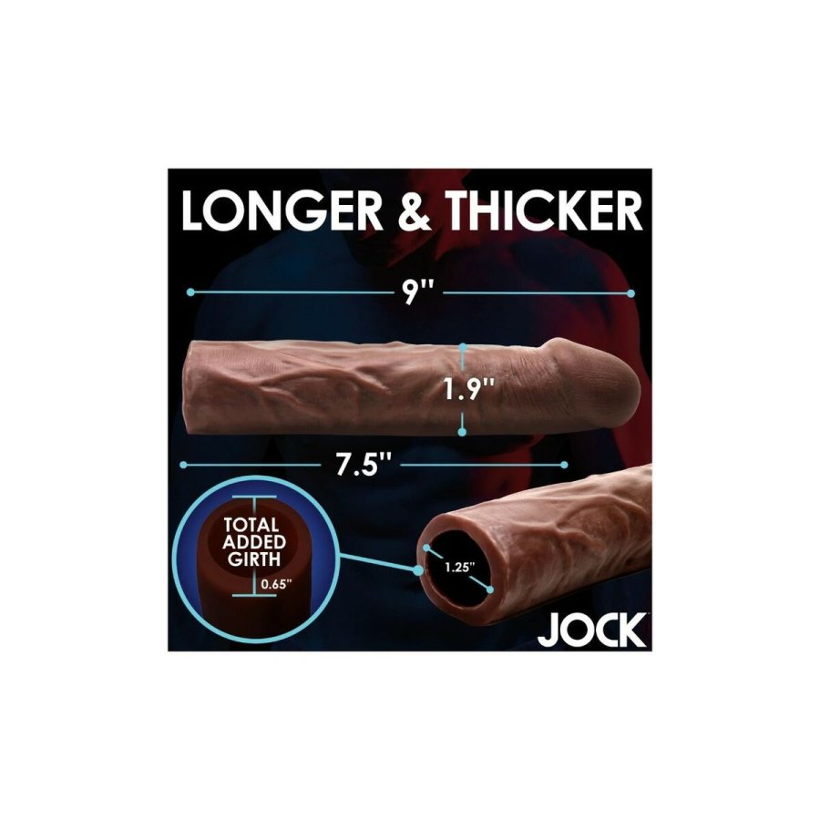 Penis cover XR Sort  4,8 cm #9