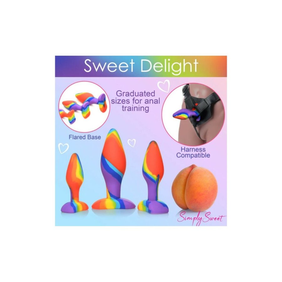 Anal plug XR Silikone St 3 Dele #5