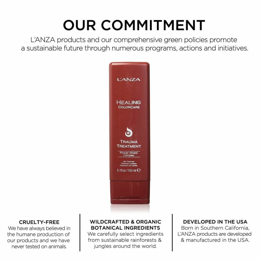 Maske Beskyttelse af Farven L'ANZA Trauma Treatment 1 L #6