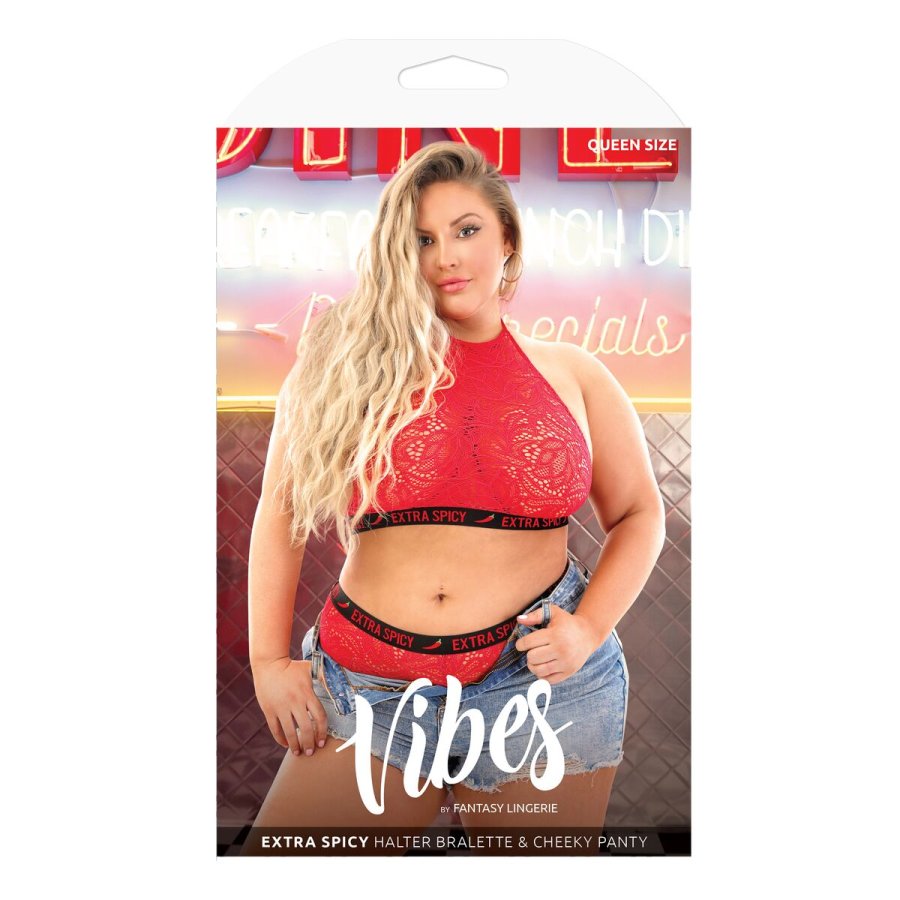 Undert�j S�t Fantasy Lingerie R�d (Queen size) (Queen) #1