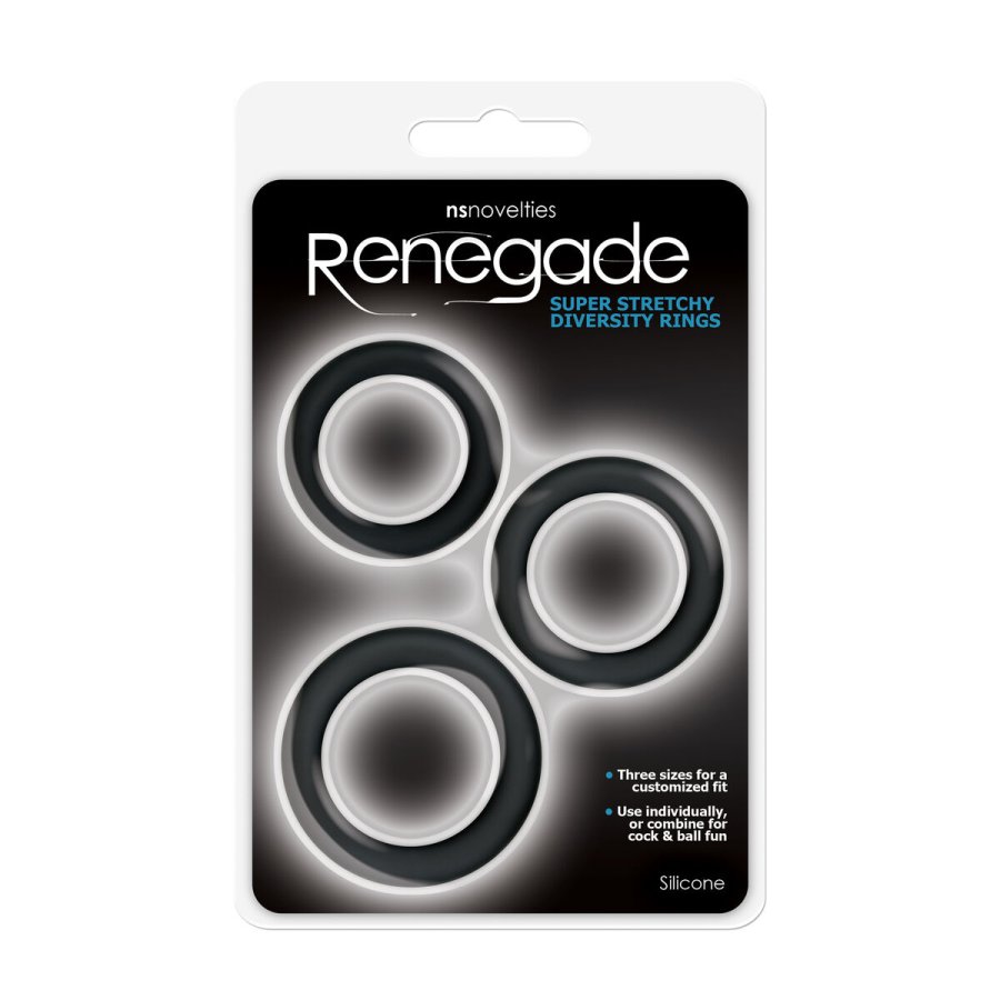 Penisringe NS Novelties Renegade Sort #3