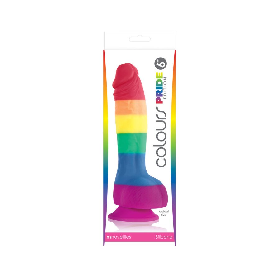 Dildo NS Novelties Colours Multifarvet  4,5 cm #2