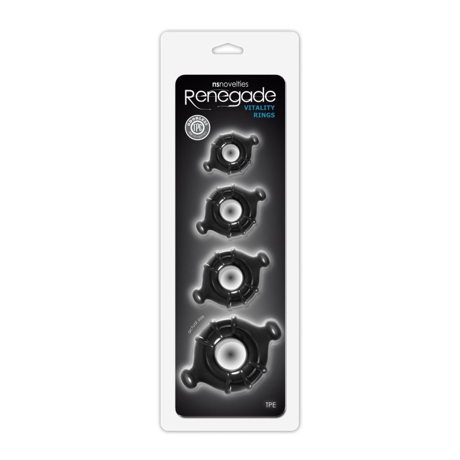 Penisringe NS Novelties Renegade Sort #3