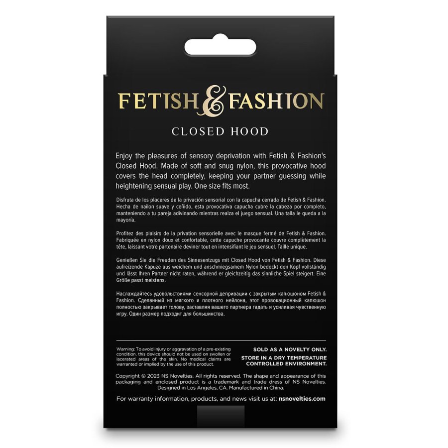 Maske NS Novelties Fetish & Fashion Sort #5
