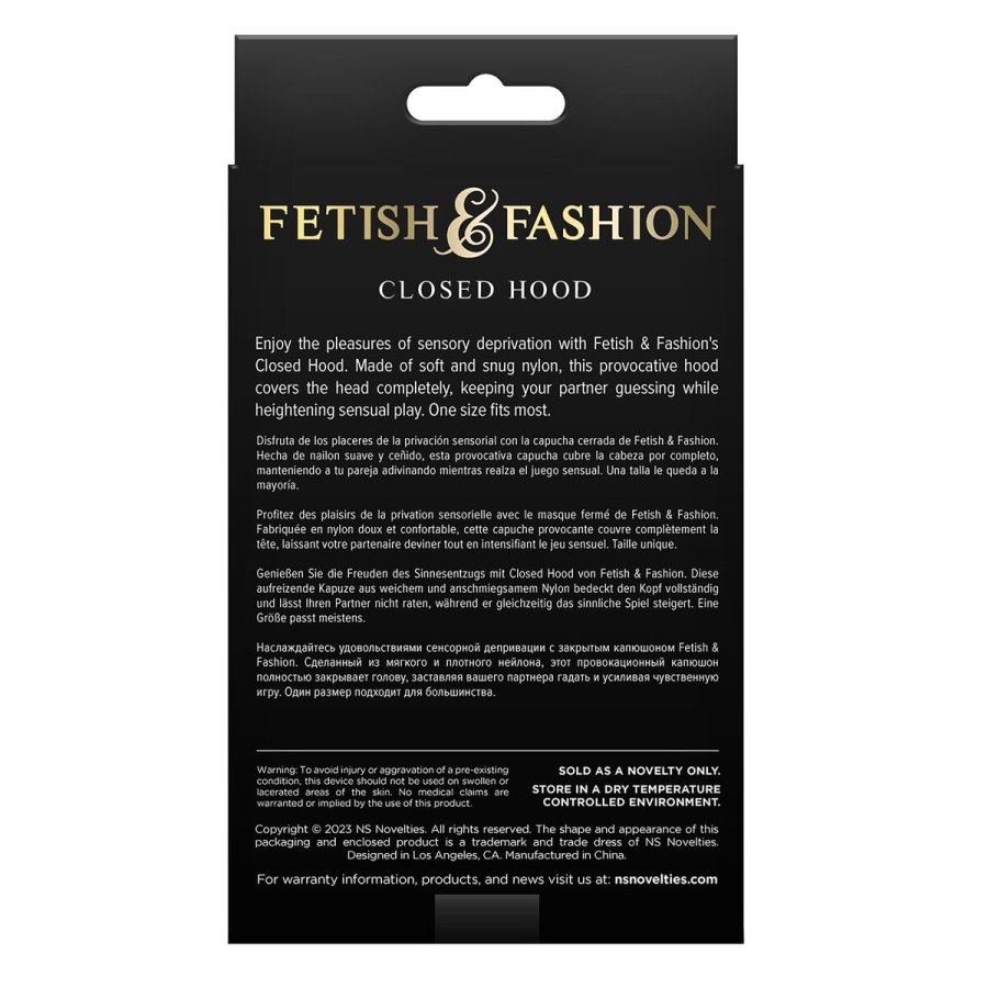Maske NS Novelties Fetish & Fashion Sort #7