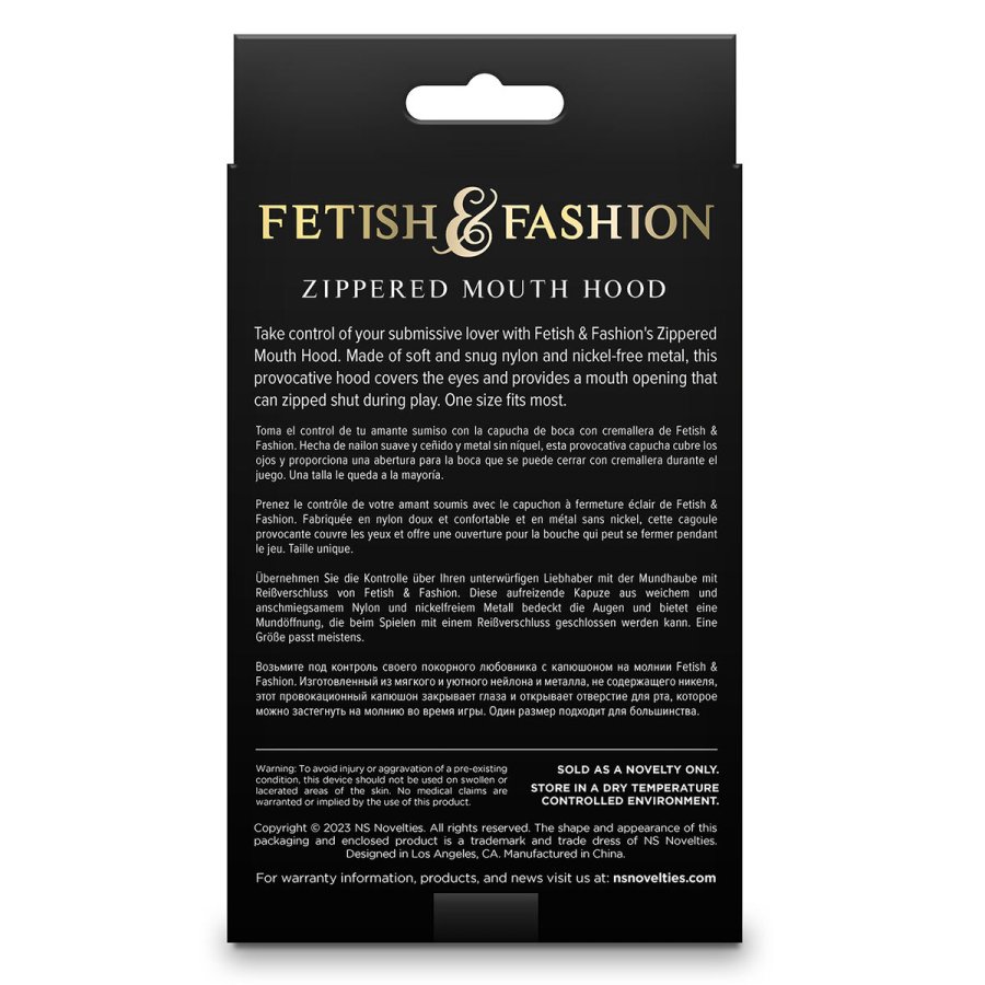 Maske NS Novelties Fetish & Fashion Sort #5