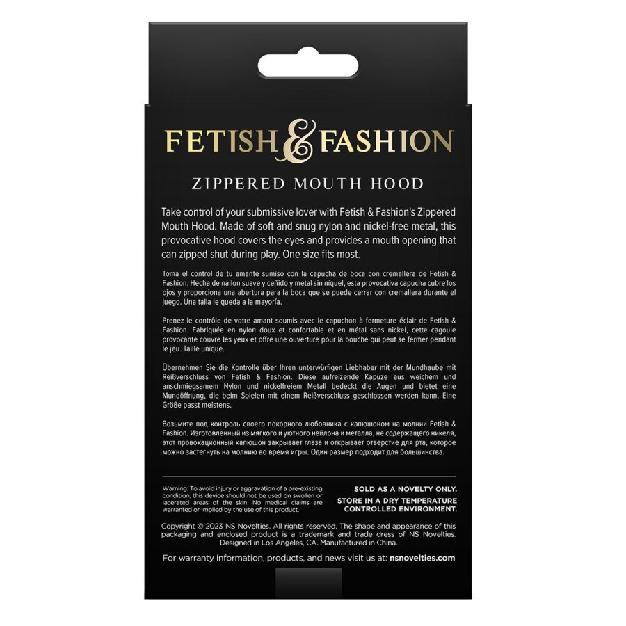 Maske NS Novelties Fetish & Fashion Sort #7
