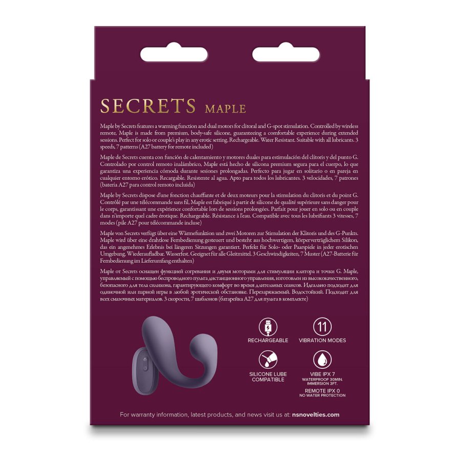 Anal Vibrator NS Novelties Secrets Lilla #3